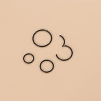 Thumbnail for Surgical Steel 20 Gauge Nose Piercing Hoop Nose Lip Ring - ArtGalleryZen
