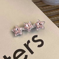 Thumbnail for Sweet Crystal Inlaid Enamel Star Heart Bowknot Hair Clips Set - ArtGalleryZen