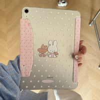 Thumbnail for Sweet Miffy Polka Dot iPad Case - ArtGalleryZen