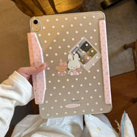 Thumbnail for Sweet Miffy Polka Dot iPad Case - ArtGalleryZen