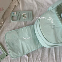 Thumbnail for Sweet Polka Dots Angel Kpop Fan Display Backpack - ArtGalleryZen