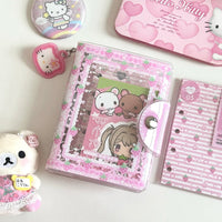 Thumbnail for Sweet Strawberry Bowknot M5 PVC Binder Cover - ArtGalleryZen