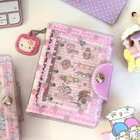 Thumbnail for Sweet Strawberry Bowknot M5 PVC Binder Cover - ArtGalleryZen