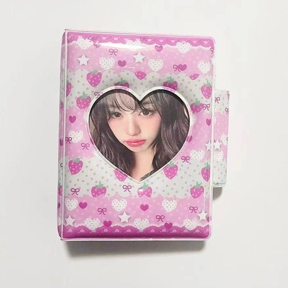 Sweet Strawberry Kpop 3 Inch Mini Photocard Album - ArtGalleryZen