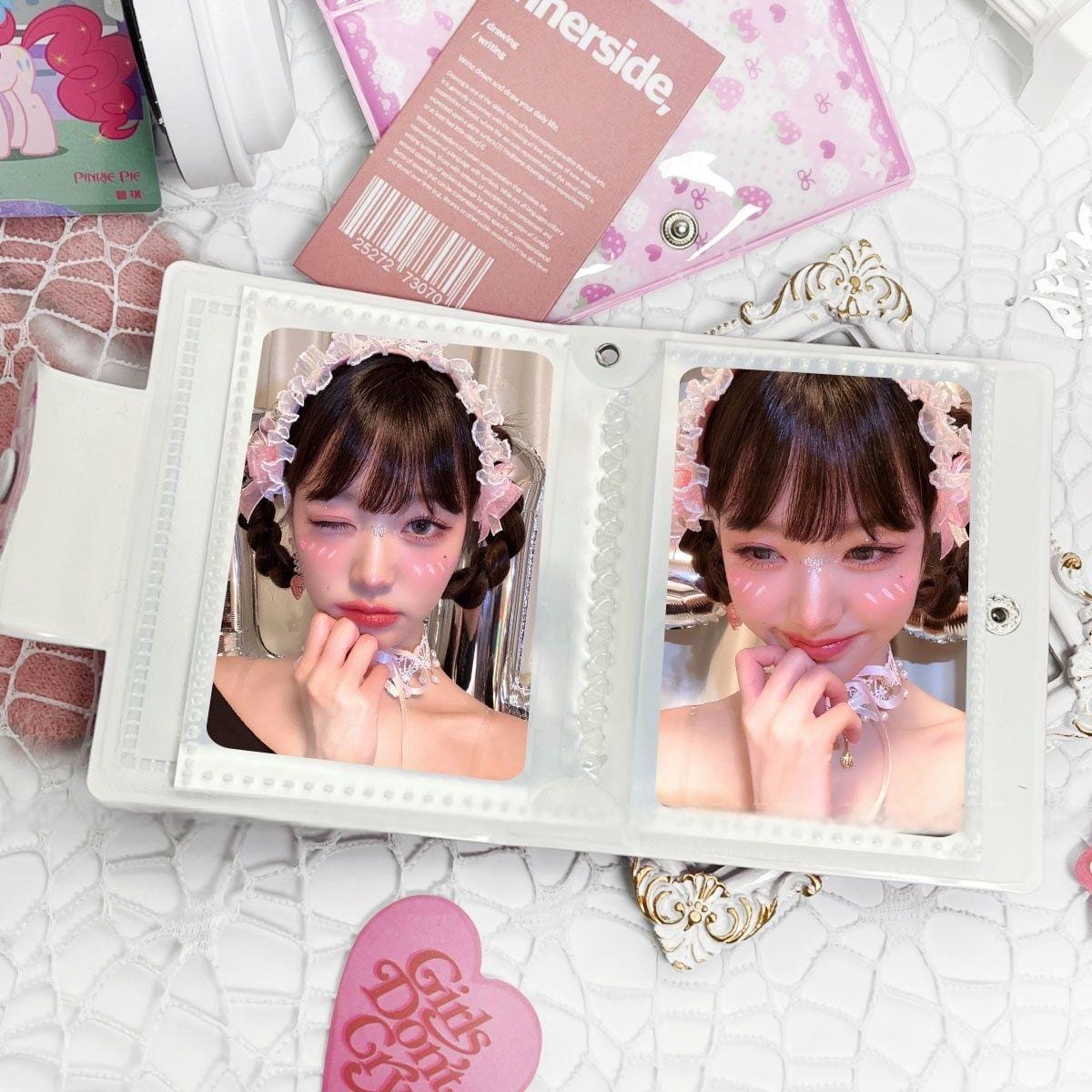 Sweet Strawberry Kpop 3 Inch Mini Photocard Album - ArtGalleryZen