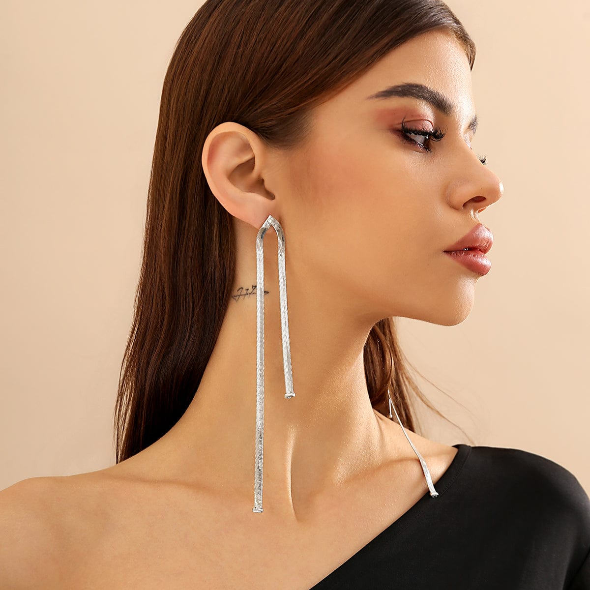 Temperament Shoulder-Length Tassel Earrings - ArtGalleryZen