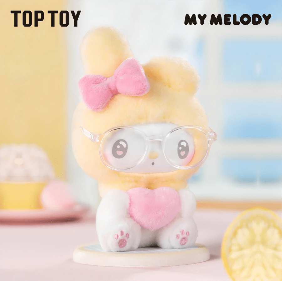 TOPTOY Sanrio My Melody 50th Anniversary Milk Candy Series Plush Keychain Blind Box - ArtGalleryZen