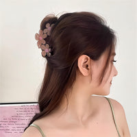 Thumbnail for Trendy Colorful Hand-drawn Painting Flower Hair Clip - ArtGalleryZen