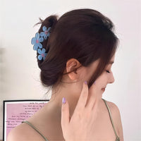 Thumbnail for Trendy Colorful Hand-drawn Painting Flower Hair Clip - ArtGalleryZen