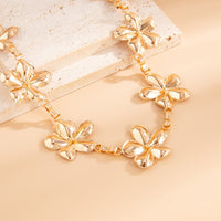 Thumbnail for Trendy Gold Plated Flower Waist Chain - ArtGalleryZen