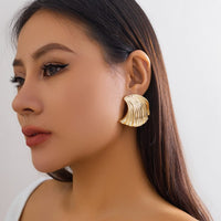 Thumbnail for Trendy Gold Plated Seashell Earrings - ArtGalleryZen