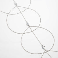 Thumbnail for Trendy Layered Crystal Charm Elastic Lace Thigh Leg Chain - ArtGalleryZen