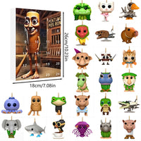 Thumbnail for Tung Tung Tung Sahur Italian Brainrot Advent Countdown Calendar With 24pcs Keychain - ArtGalleryZen