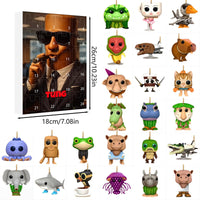 Thumbnail for Tung Tung Tung Sahur Italian Brainrot Advent Countdown Calendar With 24pcs Keychain - ArtGalleryZen