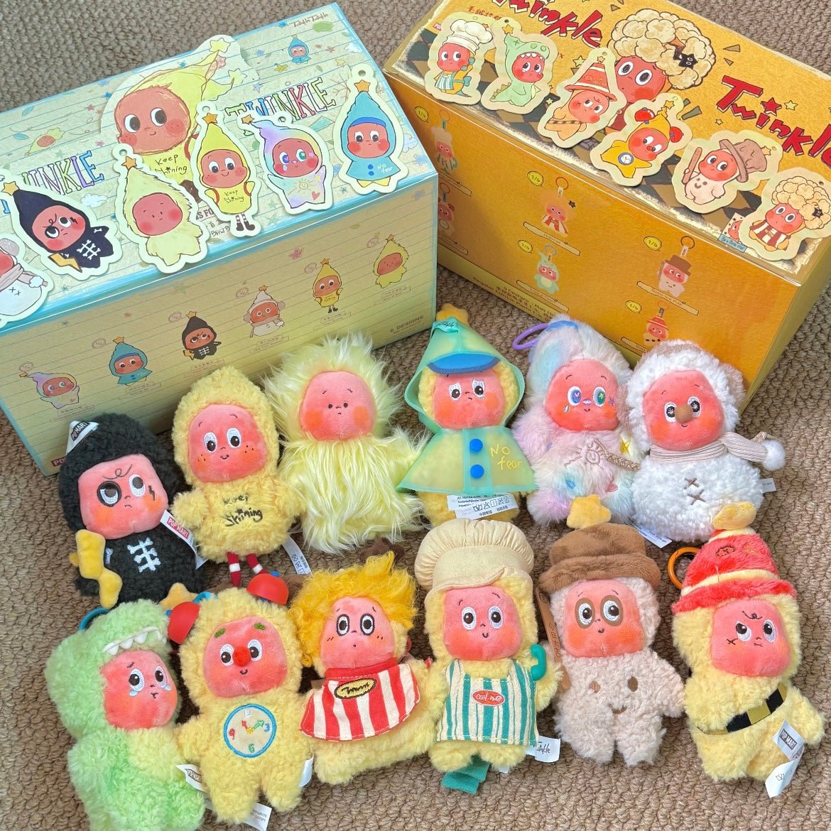 Twinkle Twinkle Sweet Dreams Forecast Series Plush Pendant Blind Box - ArtGalleryZen