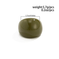 Thumbnail for Vintage Chunky Resin Ring - ArtGalleryZen