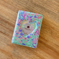 Thumbnail for Y2K Flower Heart Bow Kpop 3 Inch Mini Photocard Album - ArtGalleryZen