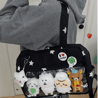 Thumbnail for Y2K Star Kpop Fan Display Shoulder Crossbody Bag - ArtGalleryZen