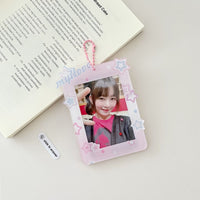 Thumbnail for Y2K Star Kpop Keychain Acrylic Photocard Holder - ArtGalleryZen