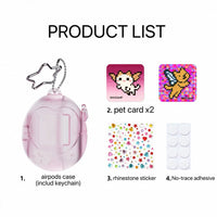 Thumbnail for Y2K Tamagotchi Untitle 07 AirPods Earphone Case - ArtGalleryZen