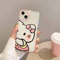 Thumbnail for Anime Hello kitty & Pochacco Kawaii iPhone Case - ArtGalleryZen
