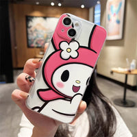 Thumbnail for Anime My Melody Kuromi Kawaii iPhone Case - ArtGalleryZen