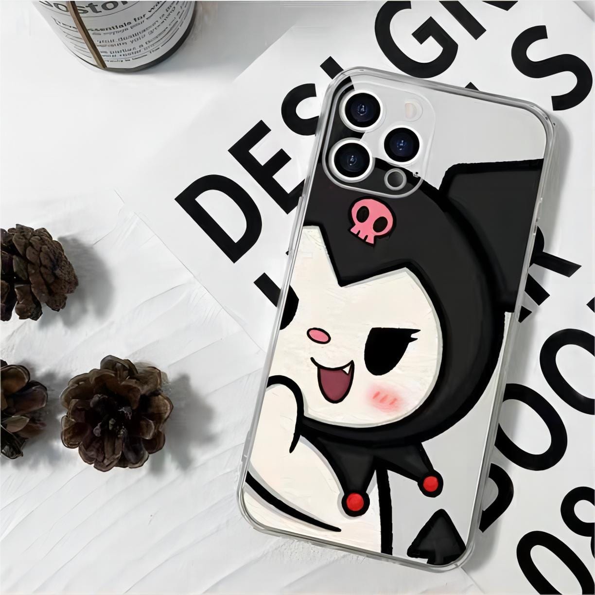 Anime My Melody Kuromi Kawaii iPhone Case - ArtGalleryZen