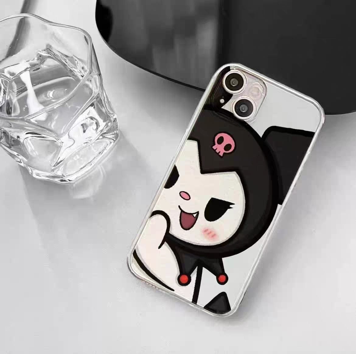 Anime My Melody Kuromi Kawaii iPhone Case - ArtGalleryZen