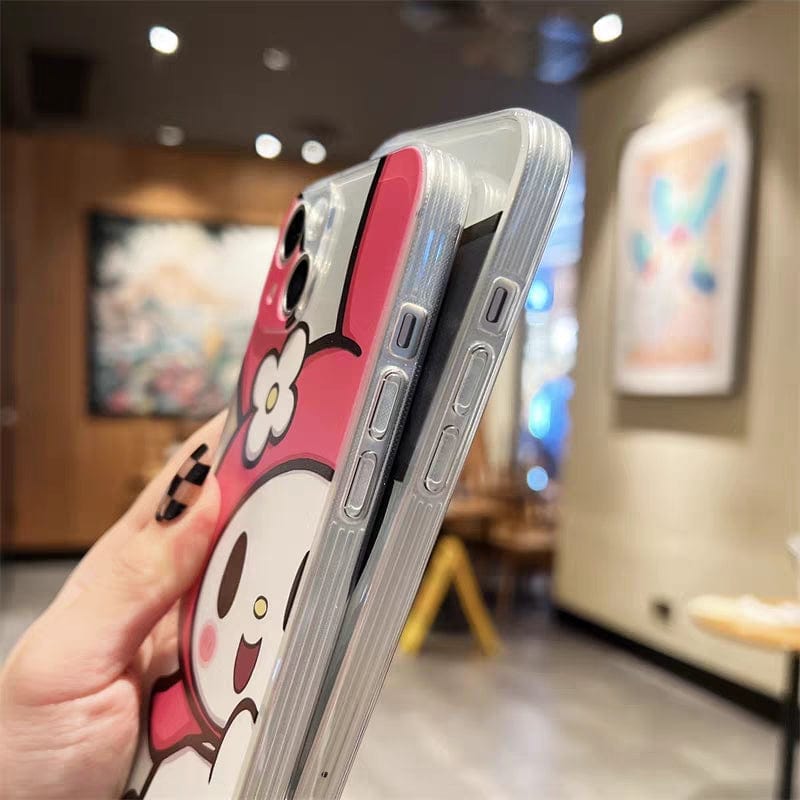Anime My Melody Kuromi Kawaii iPhone Case - ArtGalleryZen