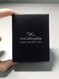 Thumbnail for Antique 24k Gold Plated Sterling Silver Agate Pendant - ArtGalleryZen