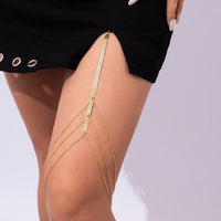 Thumbnail for Bohemian Layered Gifts For Her Elastic Thigh Leg Chain - ArtGalleryZen