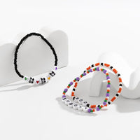 Thumbnail for Chic 3 Pieces Letter Heart Charm Seed Bead Stackable Bracelet Set - ArtGalleryZen