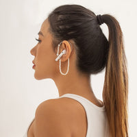 Thumbnail for Chic Anti-lost Wireless AirPods Earphone Ear Wrap Pearl Chain Earrings - ArtGalleryZen