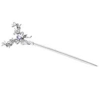 Thumbnail for Chic Crystal Inlaid Abstract Butterfly Chignon Hair Fork Hair Pin - ArtGalleryZen