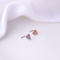 Thumbnail for Chic CZ Inlaid Surgical Steel Nose Piercing Nose Stud - ArtGalleryZen