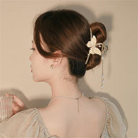 Thumbnail for Chic Enamel Butterfly Chignon Claw Clip Hair Clip - ArtGalleryZen