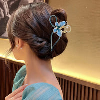 Thumbnail for Chic Enamel Colorful Butterfly Chignon Claw Clip Hair Clip - ArtGalleryZen