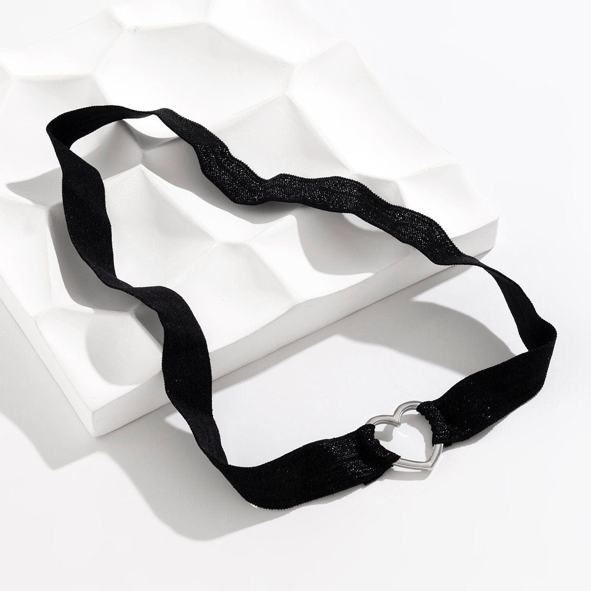 Chic Heart Charm Colorful Elastic Band Thigh Leg Chain - ArtGalleryZen