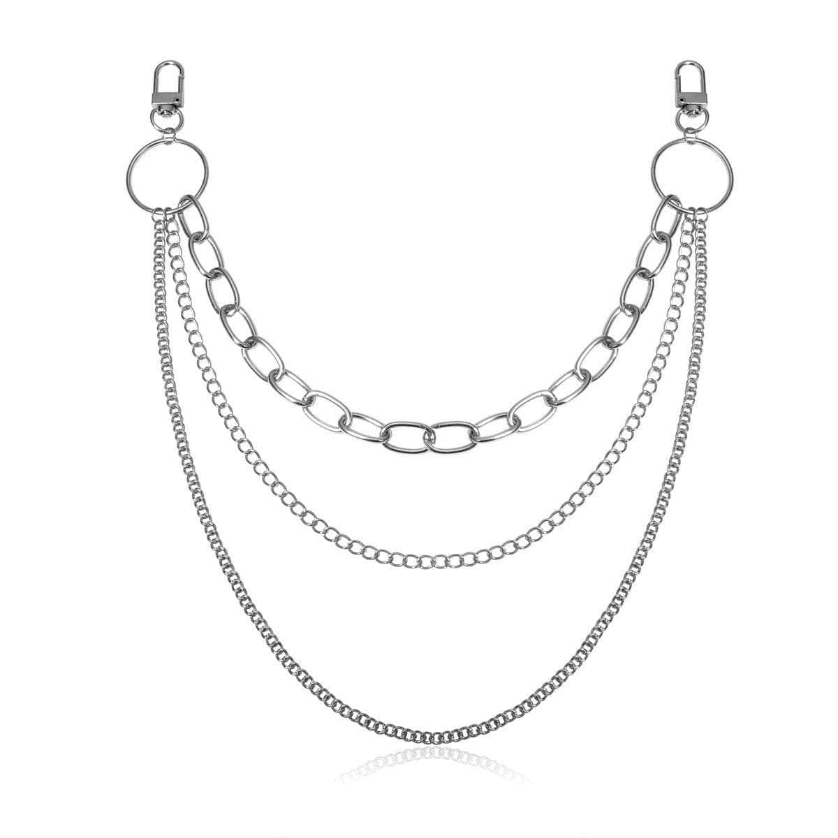 Chic Hip Hop Punk Trousers Chain - Punk Style Wallet Belt Chain - Hipster Jeans Pant Chain - Hip Hop Jewelry Waist Chain - ArtGalleryZen