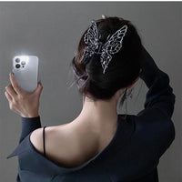 Thumbnail for Chic Hollow Butterfly Chignon Claw Clip Hair Clip - ArtGalleryZen