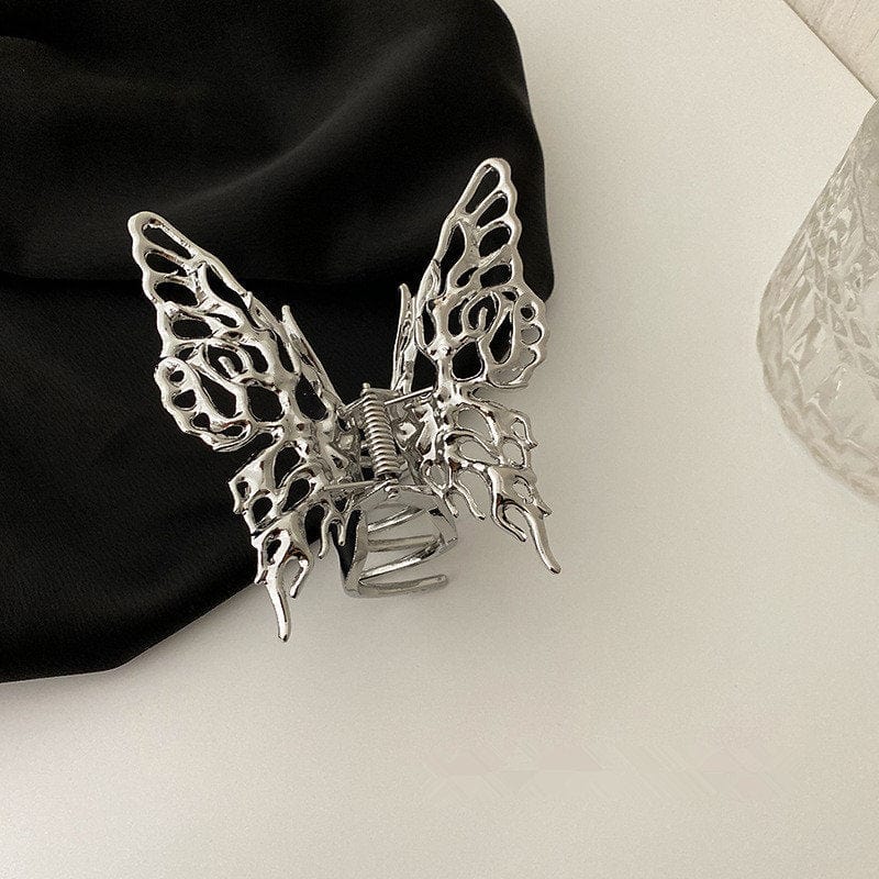 Chic Hollow Butterfly Chignon Claw Clip Hair Clip - ArtGalleryZen
