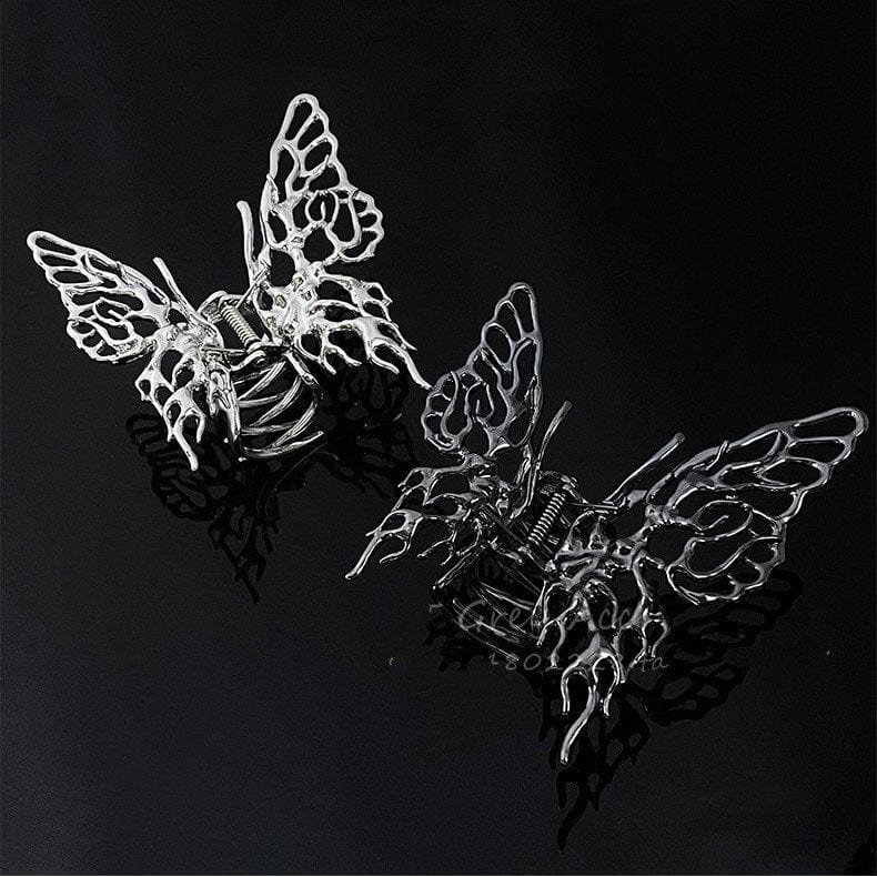 Chic Hollow Butterfly Chignon Claw Clip Hair Clip - ArtGalleryZen