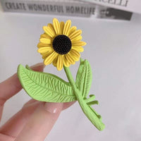 Thumbnail for Chic Sunflower Chignon Claw Clip Hair Clip - ArtGalleryZen