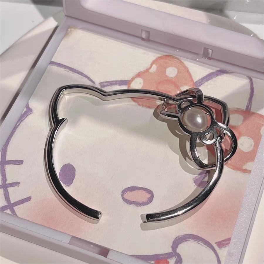 Cute Hello Kitty Bangle Bracelet - ArtGalleryZen
