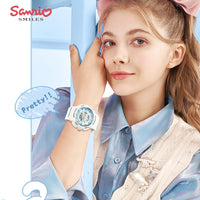 Thumbnail for Genuine Sanrio Cinnamoroll Waterproof Multifunction Electronic Dual Display Quartz Watch - ArtGalleryZen