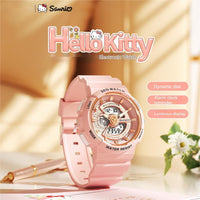 Thumbnail for Genuine Sanrio Hello Kitty Waterproof Multifunction Electronic Dual Display Quartz Watch - ArtGalleryZen