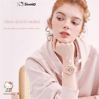 Thumbnail for Genuine Sanrio Hello Kitty Waterproof Multifunction Electronic Dual Display Quartz Watch - ArtGalleryZen