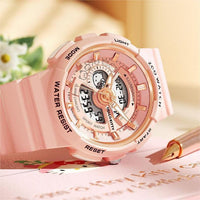 Thumbnail for Genuine Sanrio Hello Kitty Waterproof Multifunction Electronic Dual Display Quartz Watch - ArtGalleryZen