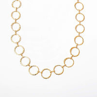 Thumbnail for Geometrical Dainty Gold Tone Metal O Ring Infinity Waist Chain - ArtGalleryZen