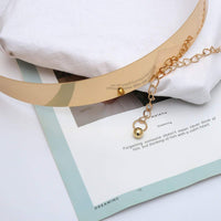 Thumbnail for Gold Stylish Girls Ladies Women Skinny Waist Belt - ArtGalleryZen